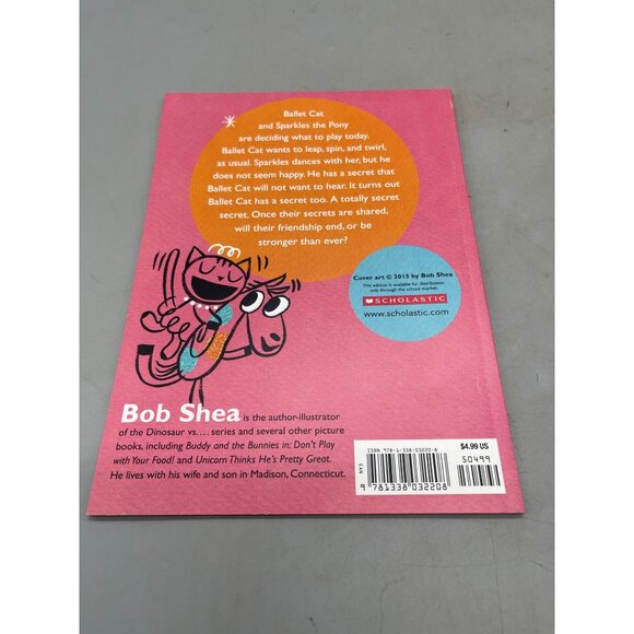 Ballet Cat The Totally Secret Secret scholastic children's book Paperback READ - Picture 2 of 3